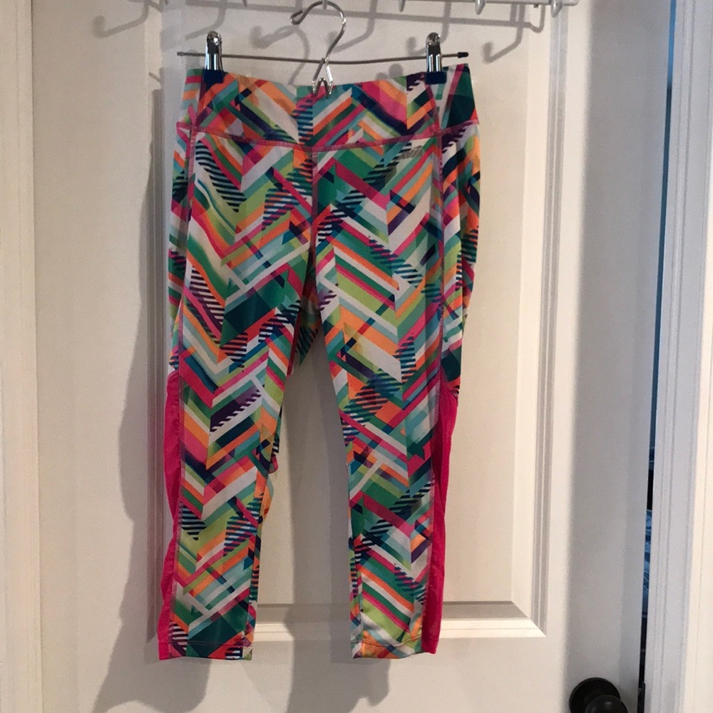 Multicolor Avia Workout Capris